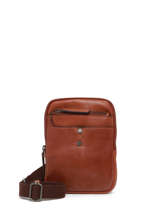 Sac Bandoulire Basilic pepper Marron traveler BTRA09