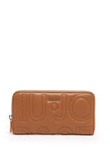 Portefeuille Liu jo Marron mannathan AF3354