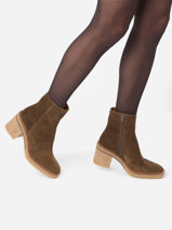 Bottines En Cuir Alpe Vert women 26261140-vue-porte