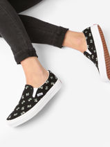 Sneakers Slip-on Vans Zwart women BVZBLA-vue-porte