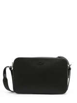 Sac Bandoulire Chantaco Cuir Lacoste Noir chantaco NF4160KL