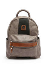 Sac  Dos Miniprix Marron basic YF1771