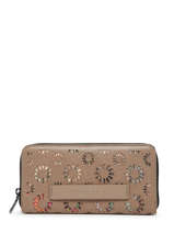 Portefeuille Desigual Beige amorina 23WAYP17