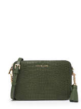 Sac Bandoulire Jet Set Cuir Michael kors Vert jet set F3GJ6C6E