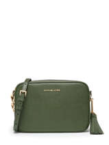 Sac Bandoulire Ginny Cuir Michael kors Vert jet set F7GGNM8L
