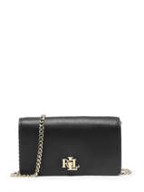 Sac Bandoulire Dryden Cuir Lauren ralph lauren Noir dryden 32915377