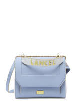 Schoudertas M Ninon Multico Leder Lancel Violet ninon A12358