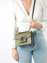 Sac  Rabat S Roxane Cuir Lancel Vert roxane A12072-vue-porte