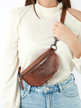 Sac Banane Nine Cuir Milano Marron nine NI19091N-vue-porte