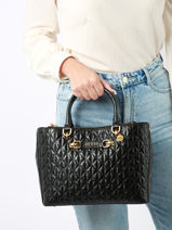 Handtas Aveta Guess Zwart aveta GB898706-vue-porte