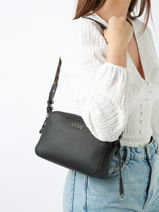 Cross Body Tas Manhattan Liu jo Zwart agar AF3207-vue-porte