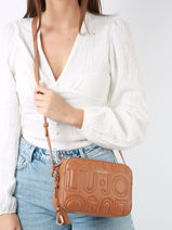 Cross Body Tas Mannathan Liu jo Bruin mannathan AF3342-vue-porte