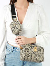 Cross Body Tas Achala Liu jo Beige achala AF3125-vue-porte
