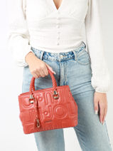 Handtas Mannathan Liu jo Rood mannathan AF3346-vue-porte