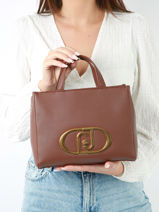 Handtas Deuzia Liu jo Bruin deuzia AF3364-vue-porte