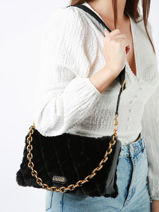 Cross Body Tas Mora Liu jo Zwart mora AF3116-vue-porte