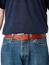 Ceinture Redskins Marron belt NACHOS-vue-porte