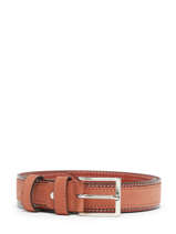 Verstelbare Herenriem Jean Petit prix cuir Bruin belt jeans 3709-35