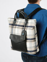 Sac  Dos Business Etrier Noir baroudeur EBAR8181-vue-porte