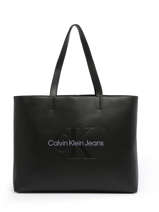 Sac Port paule Sculpted Calvin klein jeans Noir sculpted K610825