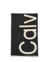 charpe Calvin klein jeans Noir logo K611263