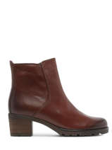 Bottines  talon en cuir-GABOR