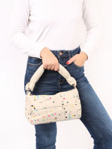 Sac Port paule Spatter Desigual Blanc spatter 23WAXP74-vue-porte