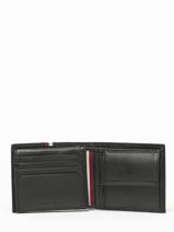 Portefeuille Tommy hilfiger Noir th premium AM11270-vue-porte