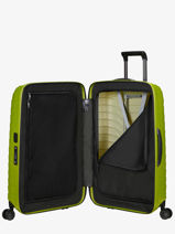 Valise Rigide M Proxis Samsonite Jaune proxis CW6002-vue-porte