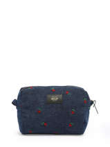 Trousse De Toilette Wouf Bleu denim line MBD23