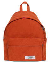 Rugzak 1 Compartiment Eastpak Oranje angle cords ROYALMOJ