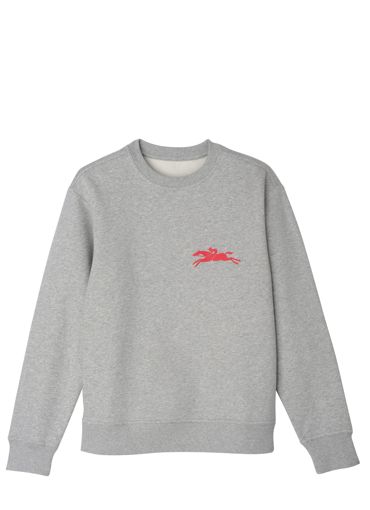 Longchamp Coton T-shirt/paro Gris