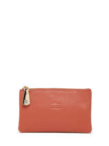 Portefeuille Caviar Cuir Crinkles Orange caviar 14196