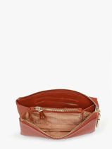Portefeuille Caviar Cuir Crinkles Orange caviar 14196-vue-porte
