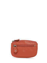 Portemonnee Caviar Leder Crinkles Oranje caviar 14036
