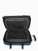 Valise Cabine Eastpak Bleu pbg authentic luggage PBGA5BA7-vue-porte