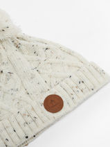 Bonnet Cabaia Blanc hats APPLETIN-vue-porte