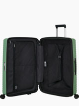 Harde Spinner Upscape Samsonite Groen upscape KJ1002-vue-porte
