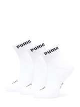Sneakersokken 3 Paar Puma Wit socks 27108001