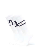 Chaussettes Tommy hilfiger Blanc socks men 71224905