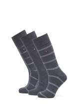 Chaussettes Tommy hilfiger Gris socks men 71224445