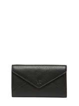 Portefeuille Cuir Yves renard Noir enveloppe 29283