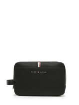 Trousse De Toilette Tommy hilfiger Noir essentiel AM11609