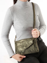 Cross Body Tas Beatrice Miniprix Groen beatrice MD5453-vue-porte