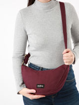 Sac Bandoulire Andrea Coton Hindbag Rose best seller ANDREA-vue-porte