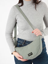 Cross Body Tas Andrea Katoen Hindbag Grijs best seller ANDREA-vue-porte