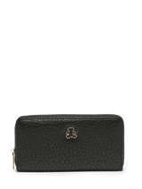 Portefeuille Lulu castagnette Noir bubble CHRYS112