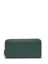 Portefeuille Lulu castagnette Vert bubble CHRYS112