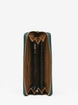 Portefeuille Lulu castagnette Vert bubble CHRYS112-vue-porte