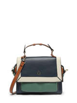 Sac Bandoulire Tricolor Lulu castagnette Bleu tricolor URBANO